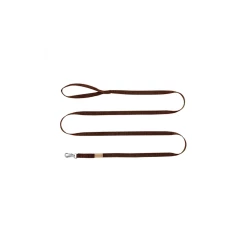 Haqihana Srl Haqihana Guinzaglio In Nylon Chocolate