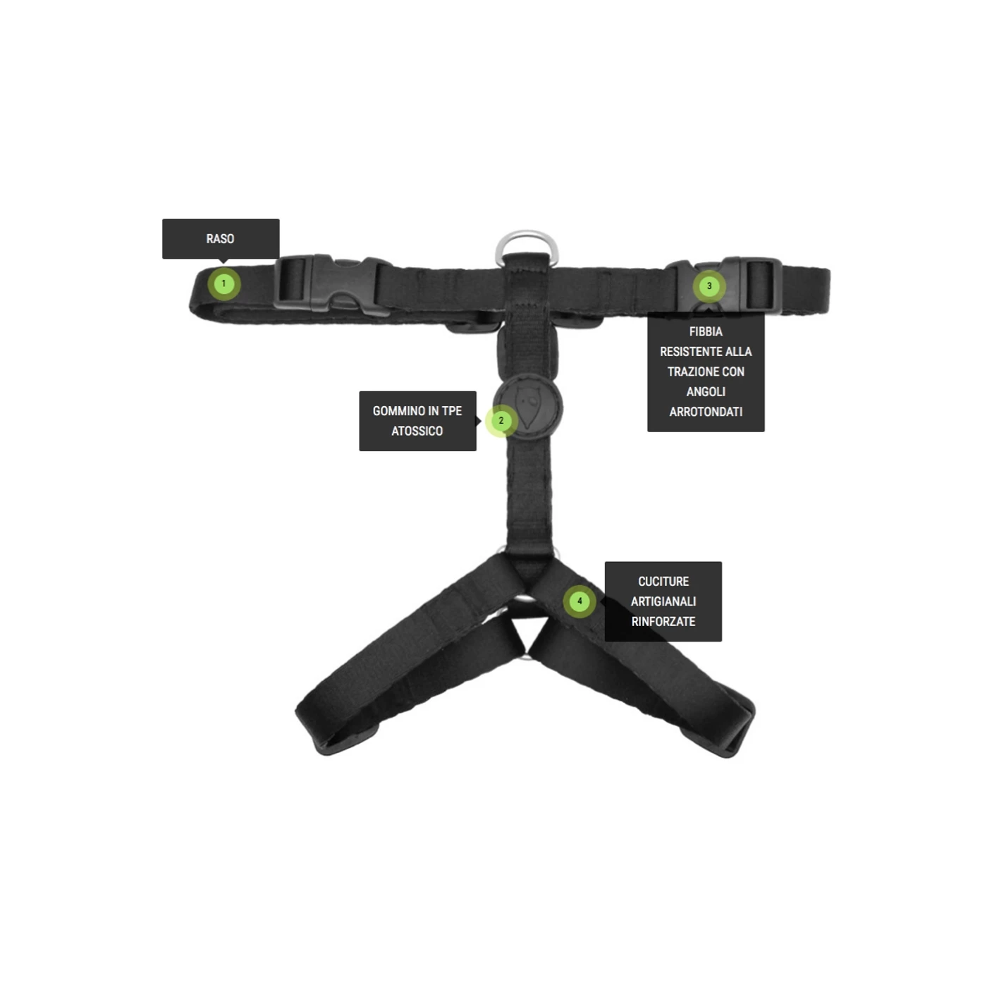 Morso Pettorina H Bubble Leo 4 Morso Pettorina H Bubble Leo - immagine 2