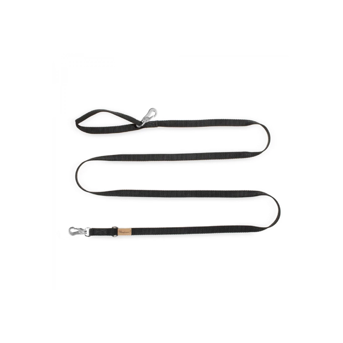 Haqihana Srl Haqihana Guinzaglio In Nylon Nero 4 Haqihana Srl Haqihana Guinzaglio In Nylon Nero - immagine 2