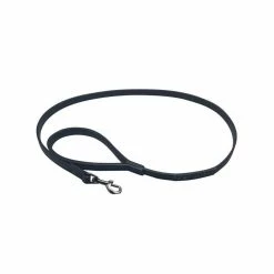 FERRIBIELLA SPA Ferribiella Guinzaglio In Pelle Per Cani Brilli Brilli Nero