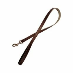 FERRIBIELLA SPA Ferribiella Guinzaglio In Pelle Per Cani Con Borchie Marrone