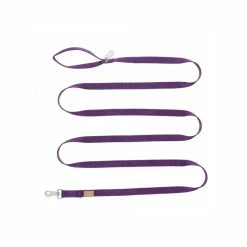 Haqihana Srl Haqihana Guinzaglio In Nylon Viola -Alimentazione negozio 3393 2