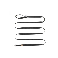 Haqihana Srl Haqihana Guinzaglio In Nylon Nero -Alimentazione negozio 4 5