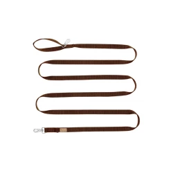 Haqihana Srl Haqihana Guinzaglio In Nylon Chocolate -Alimentazione negozio 4 7