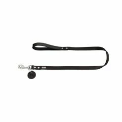 Hunter Guinzaglio In Pelle Bovina 20/100 Nero