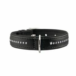 Hunter Collare Modern Art Luxus In Similpelle Nero Per Cani -Alimentazione negozio 4781