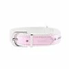 Hunter Collare Modern Art Luxus In Similpelle Rosa Per Cani