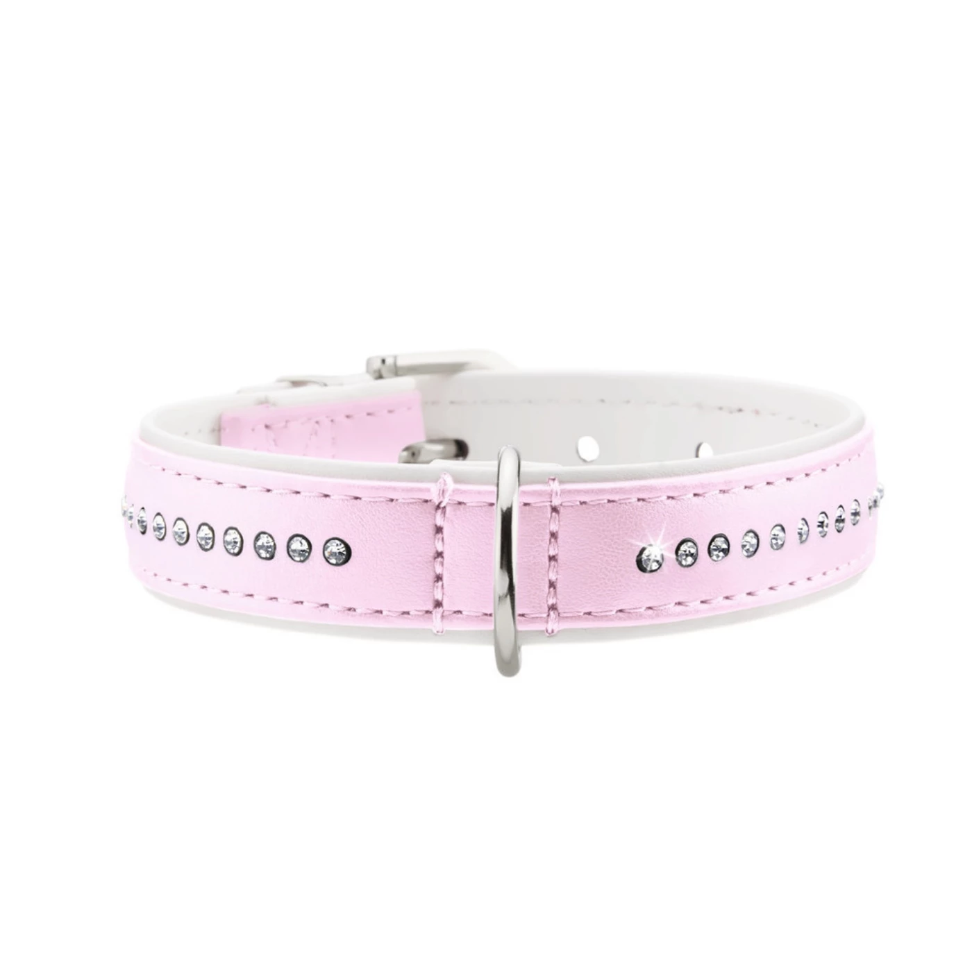 Hunter Collare Modern Art Luxus In Similpelle Rosa Per Cani 4 Hunter Collare Modern Art Luxus In Similpelle Rosa Per Cani - immagine 2