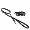 FERRIBIELLA SPA Ferribiella Collare E Guinzaglio In Pelle Per Cani Con Borchie Nero 1 FERRIBIELLA SPA Ferribiella Collare E Guinzaglio In Pelle Per Cani Con Borchie Nero -Alimentazione negozio 4934
