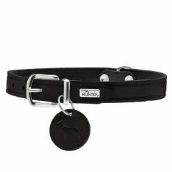 Hunter Collare Aalborg In Pelle Nero