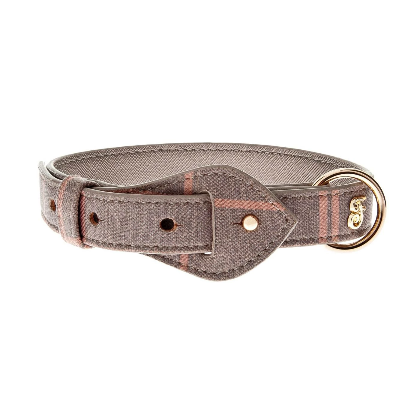 FERRIBIELLA SPA Ferribiella Collare Mokka Pink Grey 3 FERRIBIELLA SPA Ferribiella Collare Mokka Pink Grey