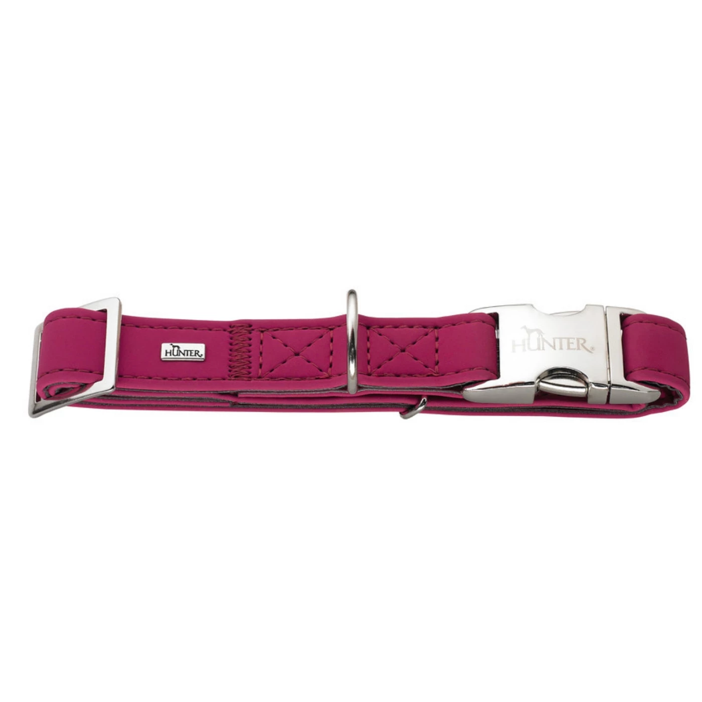 Hunter Collare Per Cani Softie Alu-Strong In Silimpelle Lampone 3 Hunter Collare Per Cani Softie Alu-Strong In Silimpelle Lampone