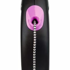 Flexi Guinzaglio Design Corda Rosa -Alimentazione negozio 5677