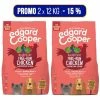 Edgard & Cooper PROMO 2x12Kg Edgard & Cooper Pollo E Salmone Grain Free Per Cani Senior