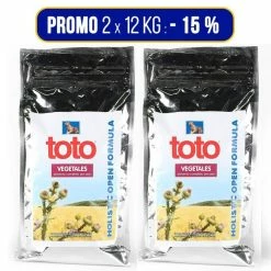 PROMO 2x12Kg Toto Holistic Open Formula Vegetales Per Cani
