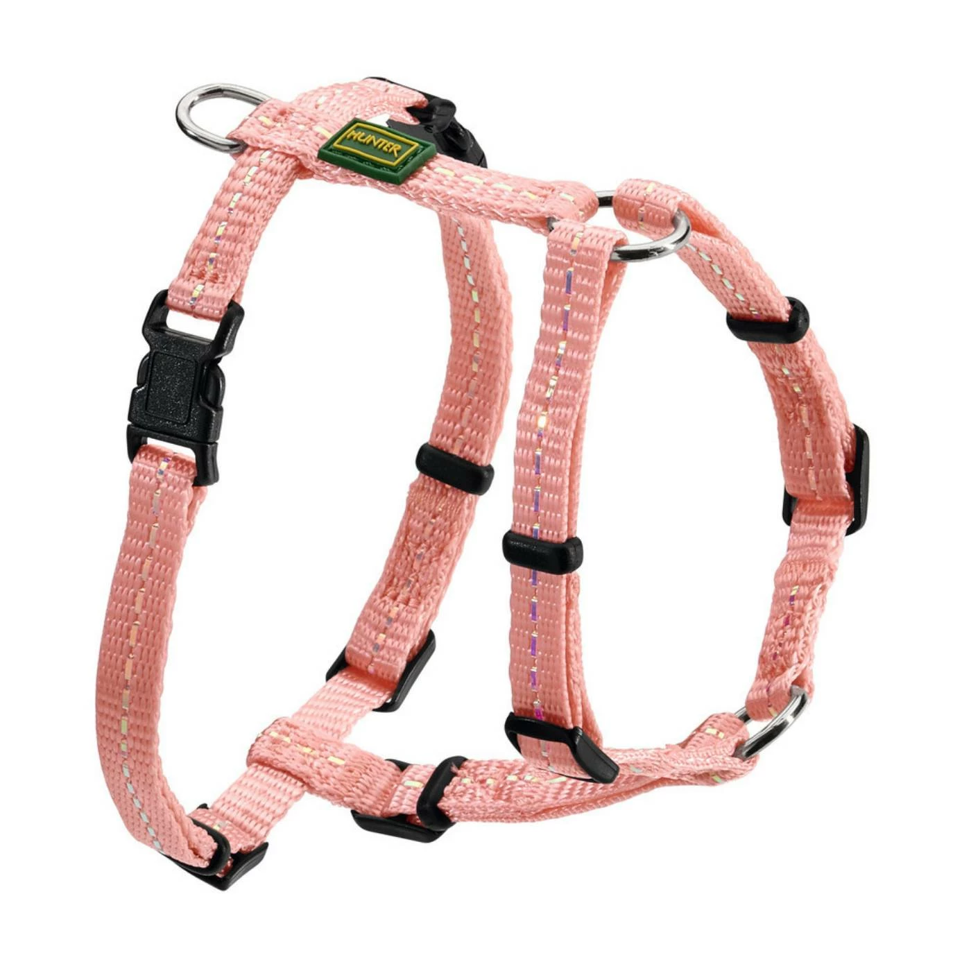 Hunter Pettorina Ad H Tripoli In Nylon Per Cani Rosa Riflettente 3 Hunter Pettorina Ad H Tripoli In Nylon Per Cani Rosa Riflettente