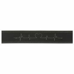 Trixie Collare Per Cani Rustic “Heartbeat” Nero -Alimentazione negozio 7066
