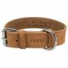 Trixie Collare Per Cani Rustic “Heartbeat” Marrone -Alimentazione negozio 7071