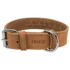 Trixie Collare Per Cani Rustic “Heartbeat” Marrone