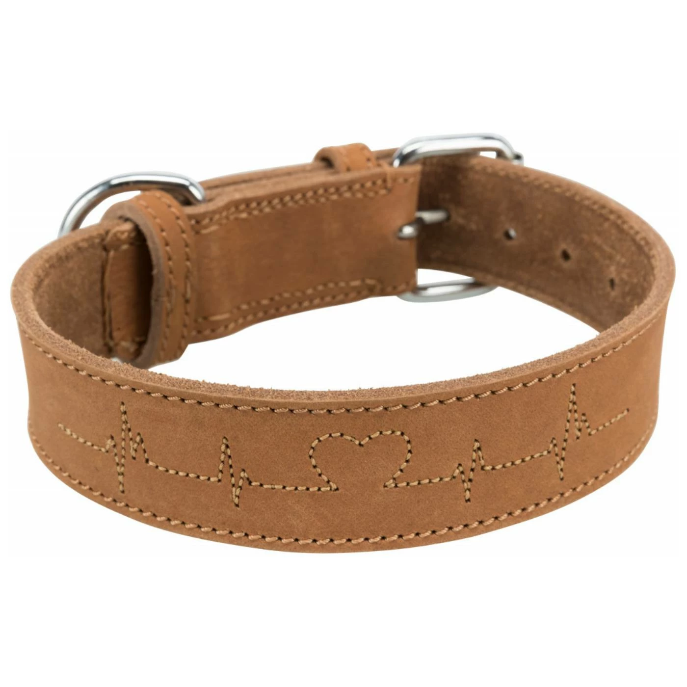 Trixie Collare Per Cani Rustic “Heartbeat” Marrone 4 Trixie Collare Per Cani Rustic “Heartbeat” Marrone - immagine 2