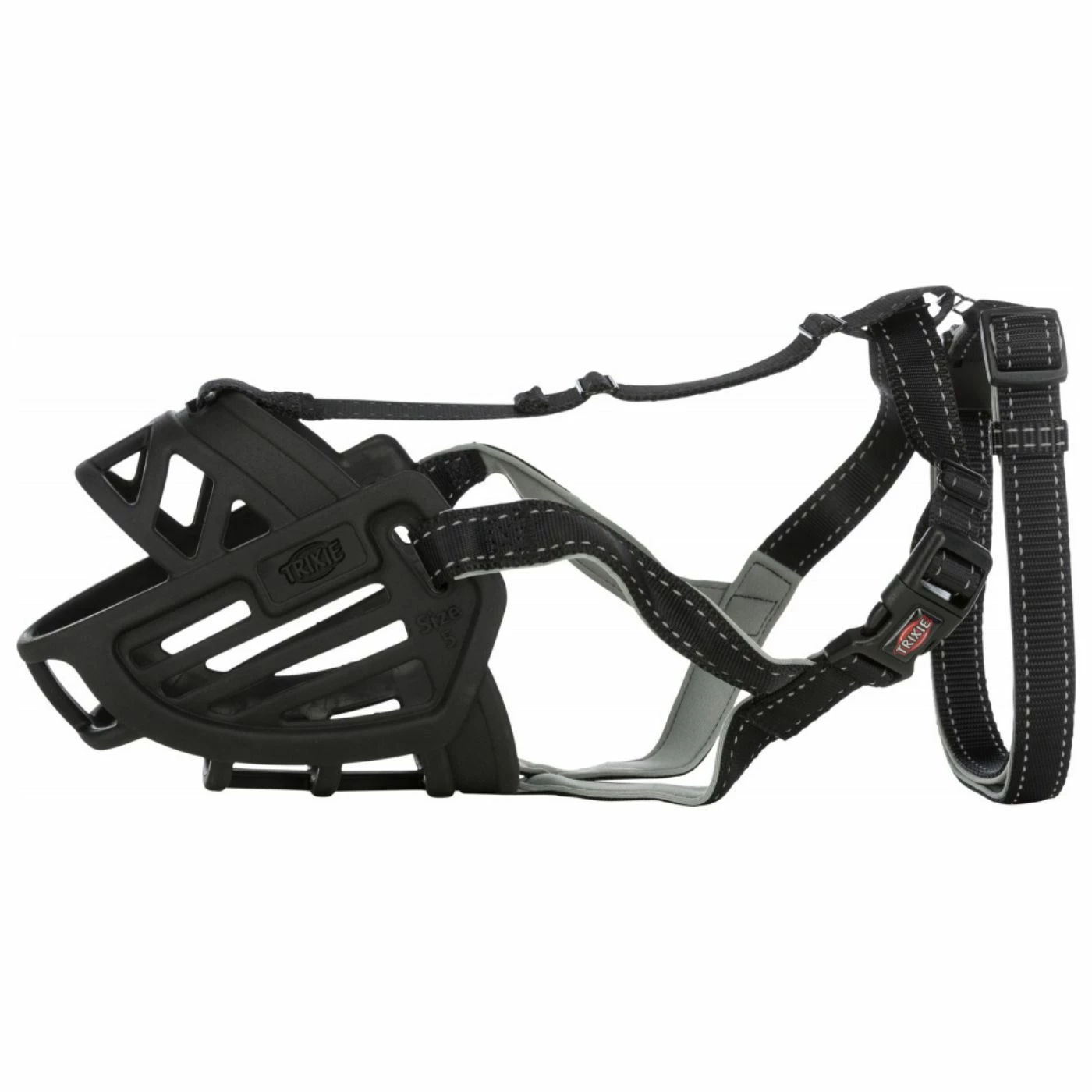 Trixie Museruola Flex Muzzle In Gomma Per Cani 4 Trixie Museruola Flex Muzzle In Gomma Per Cani - immagine 2
