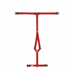 Haqihana Srl Haqihana Pettorina Ad H Rosso In Nylon Per Cani