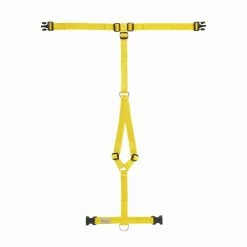 Haqihana Srl Haqihana Pettorina Ad H Yellow In Nylon Per Cani