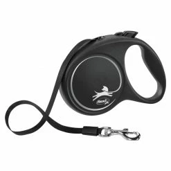 Flexi Black Design In Fettuccia M 5mt Fino A 25kg -Alimentazione negozio 7390