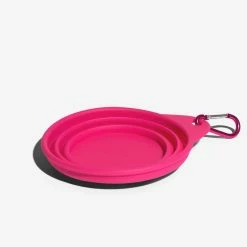 Zee.Dog Go Bowl Ciotola Pieghevole Da Viaggio Singola Per Animali Rosa -Alimentazione negozio 7590 1
