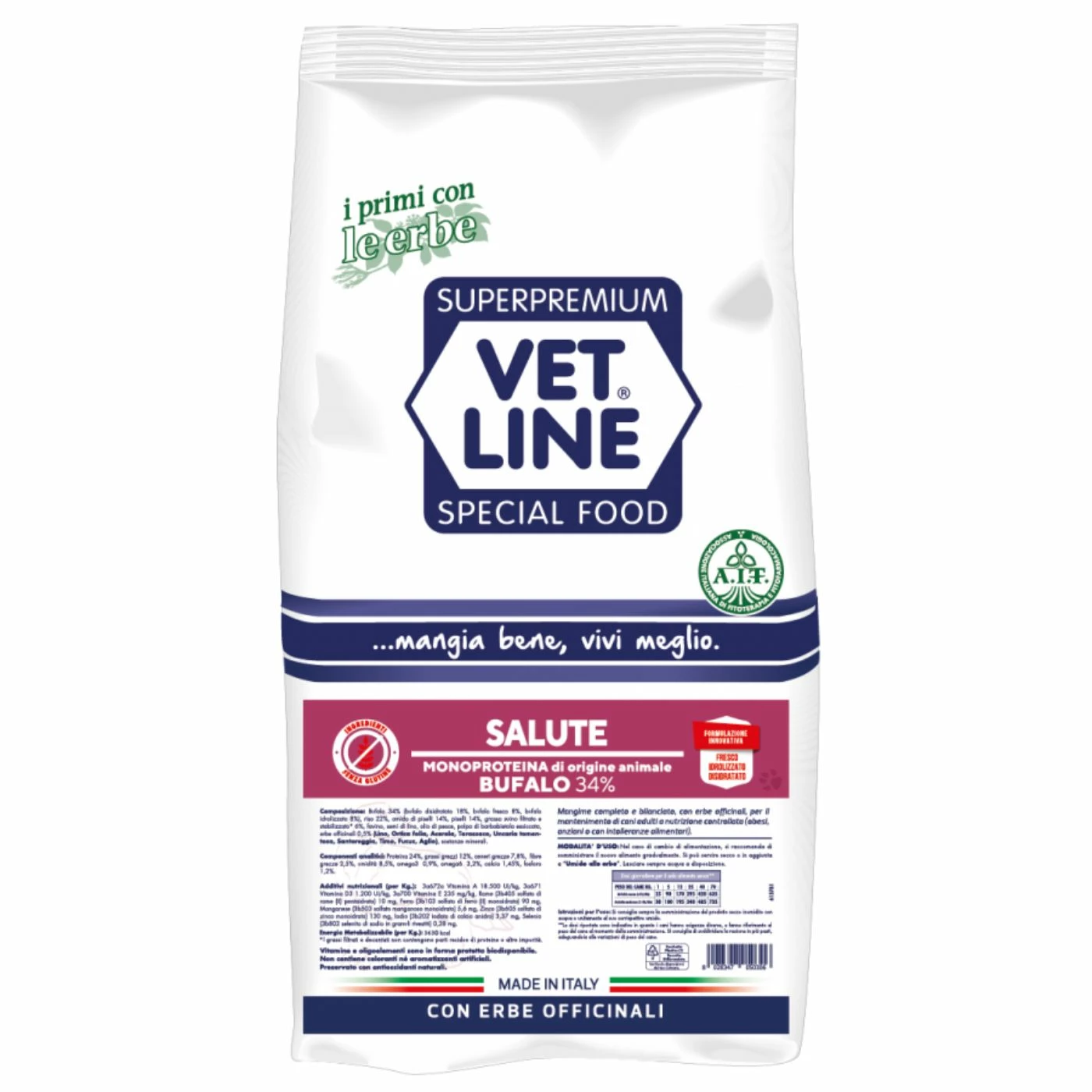 Vet Line Linea Salute Bufalo Per Cani Adulti VetLine 3 Vet Line Linea Salute Bufalo Per Cani Adulti VetLine