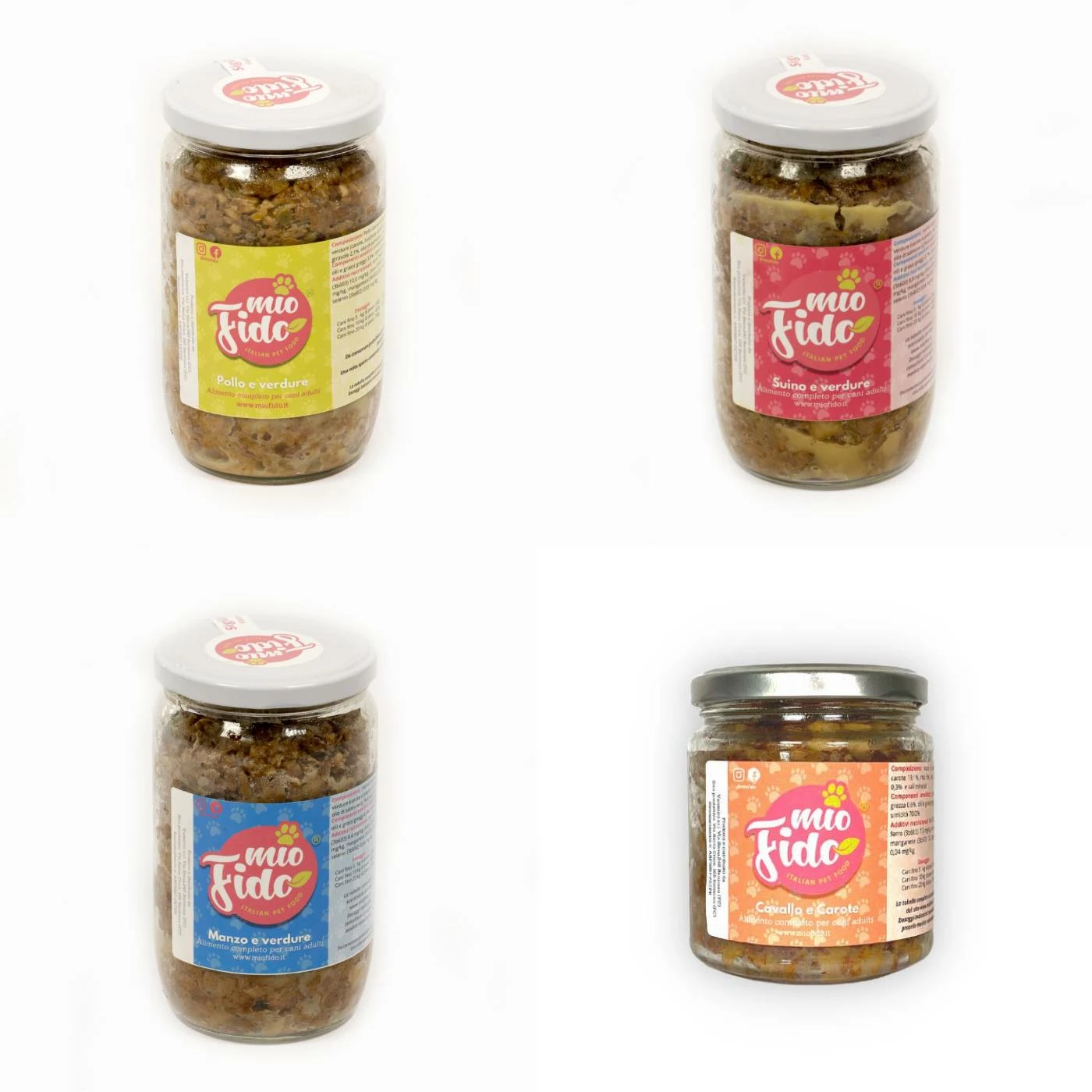 Mio Fido MioFido Box Mix Alimento Umido Completo Per Cani 4 Pezzi X 150g 3 Mio Fido MioFido Box Mix Alimento Umido Completo Per Cani 4 Pezzi X 150g