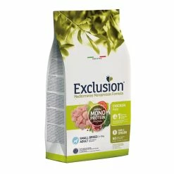 Exclusion Mediterraneo Monoproteico Noble Grain Adult Small Pollo Per Cani Adulti 2Kg