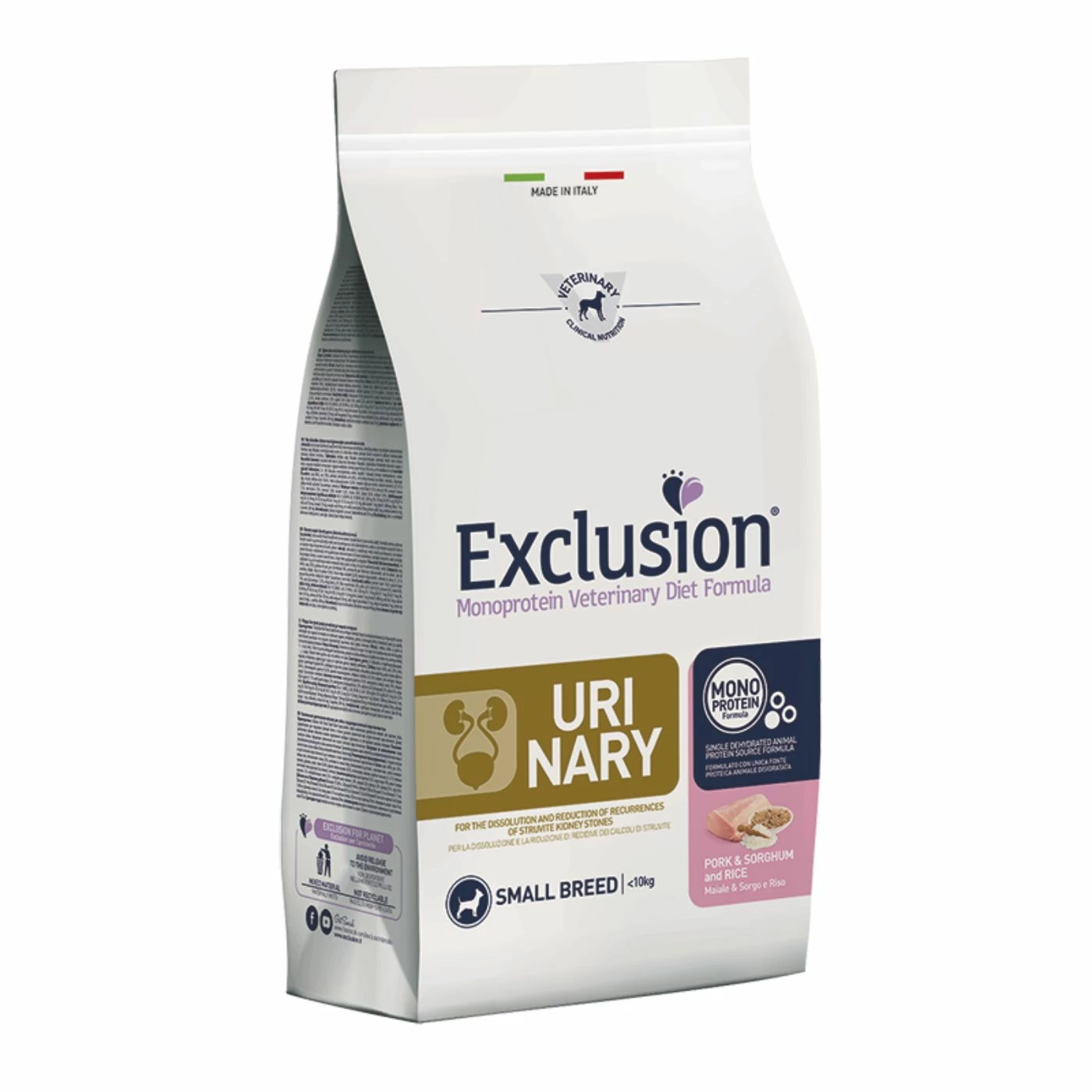 Exclusion Diet Urinary Small Breeds Monoproteico Maiale Sorgo E Riso Per Cani 2Kg 3 Exclusion Diet Urinary Small Breeds Monoproteico Maiale Sorgo E Riso Per Cani 2Kg