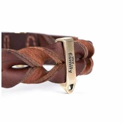 MyFamily Collare Ascot In Cuoio Ingrassato Marrone Per Cani 9 MyFamily Collare Ascot In Cuoio Ingrassato Marrone Per Cani -Alimentazione negozio 8826 1