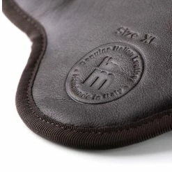 MyFamily Pettorina H Hermitage In Pelle Turchese E Marrone -Alimentazione negozio 8858 1