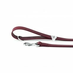 MyFamily Guinzaglio Monza In Pelle Rossa 2,2x110cm