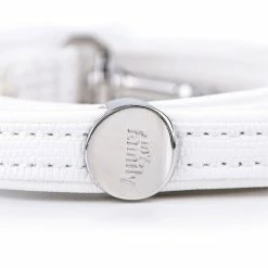 MyFamily Guinzaglio Saint Tropez In Similpelle Bianco 110×1,2cm Per Cani -Alimentazione negozio 8875