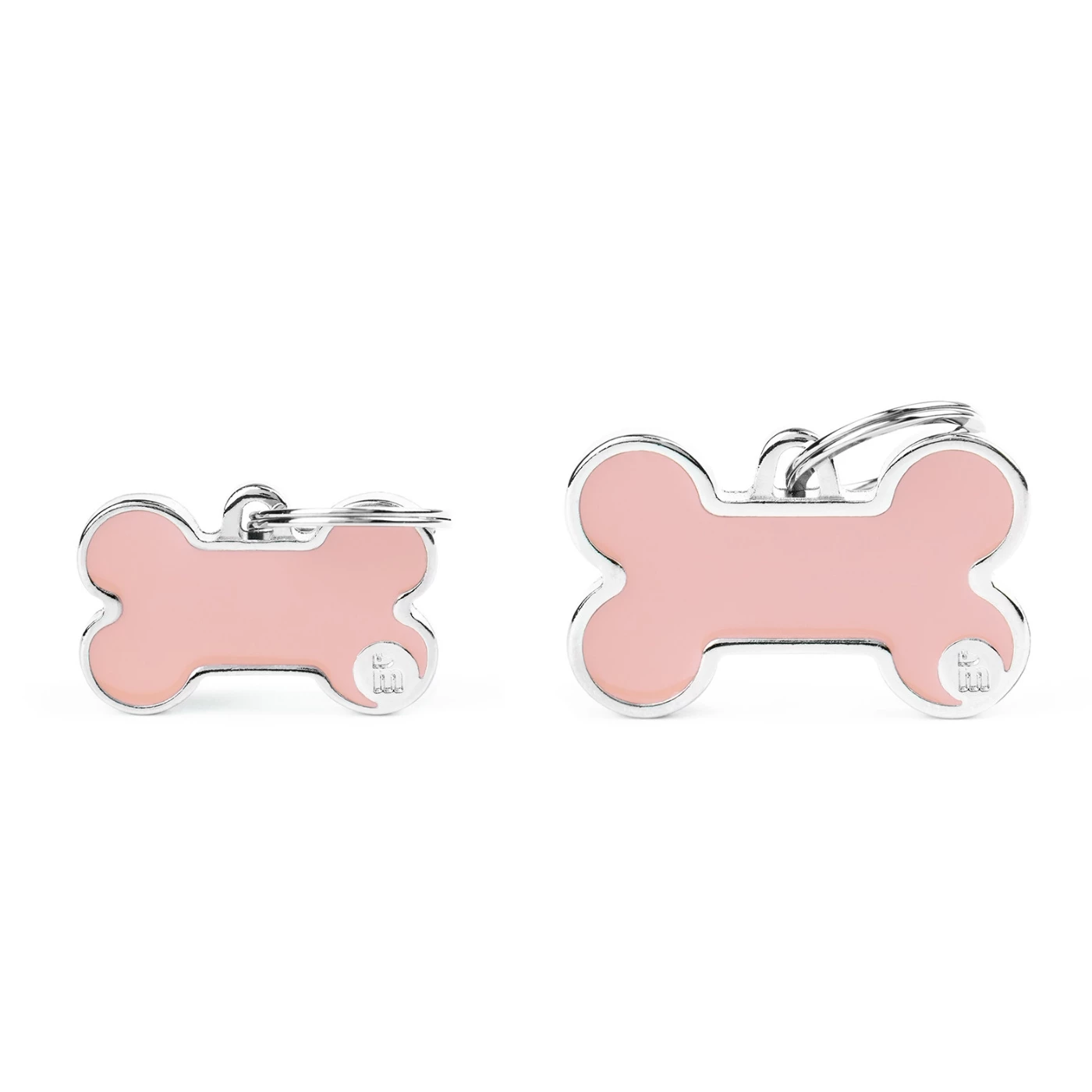MyFamily Medaglietta Per Cani Personalizzabile Osso Basic Handmade Rosa 2 MyFamily Medaglietta Per Cani Personalizzabile Osso Basic Handmade Rosa
