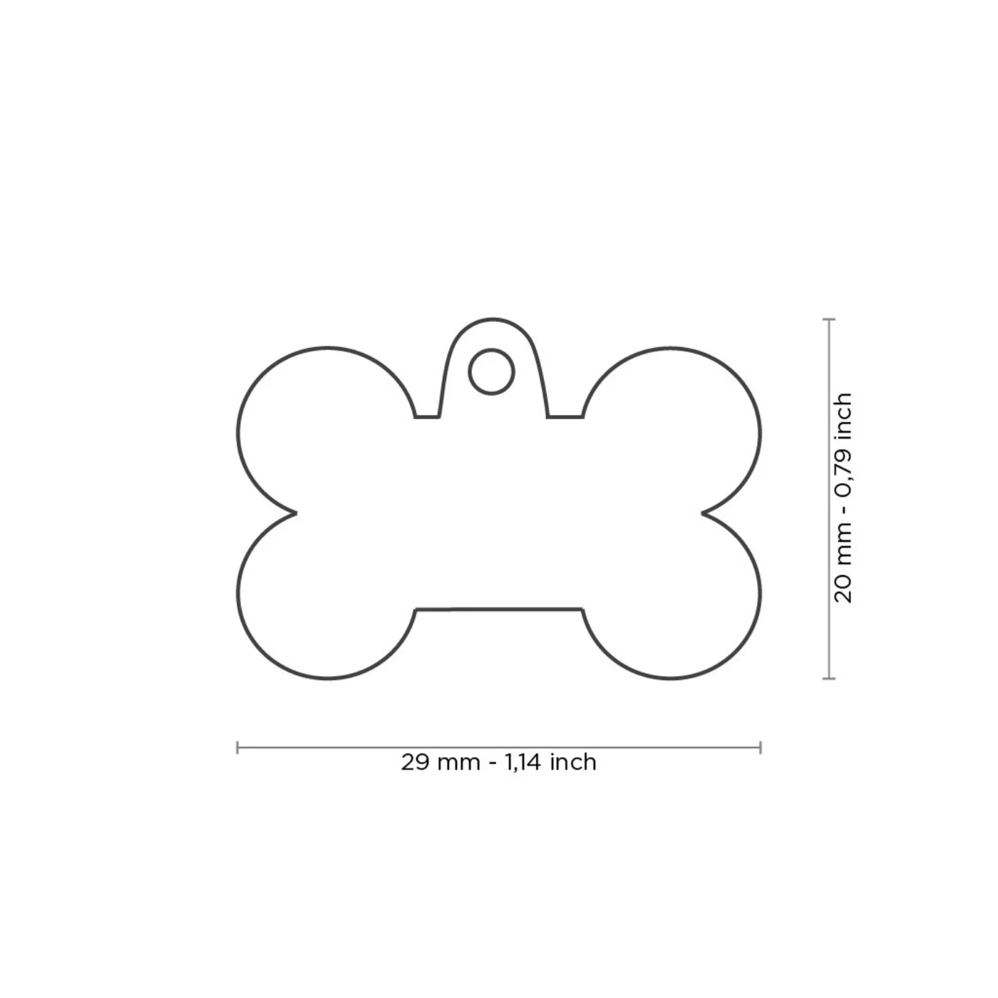 MyFamily Medaglietta Per Cani Personalizzabile Osso Basic Handmade Rosa 4 MyFamily Medaglietta Per Cani Personalizzabile Osso Basic Handmade Rosa - immagine 3