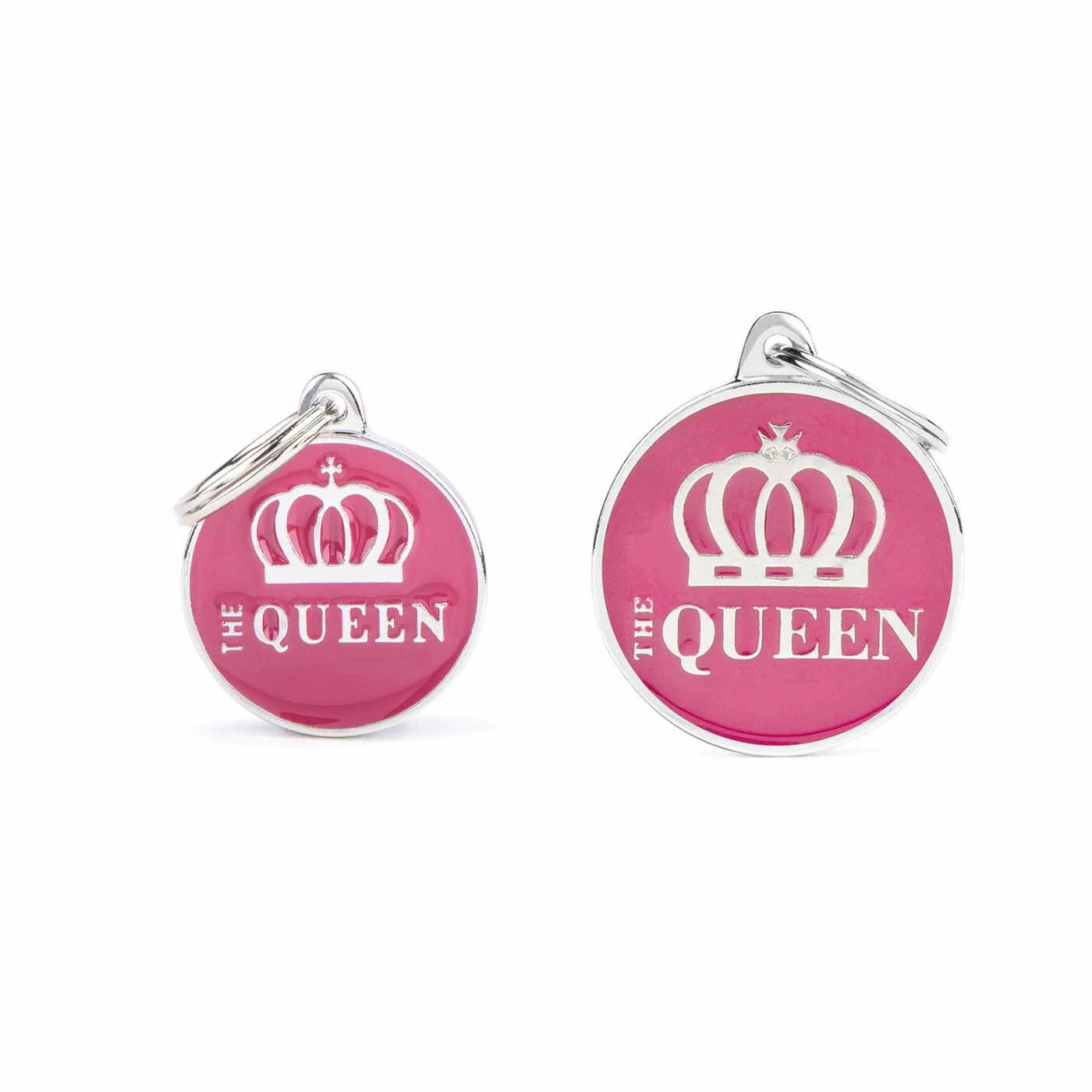 MyFamily Medaglietta Per Cani Personalizzabile Cerchio I’m The Queen 3 MyFamily Medaglietta Per Cani Personalizzabile Cerchio I’m The Queen