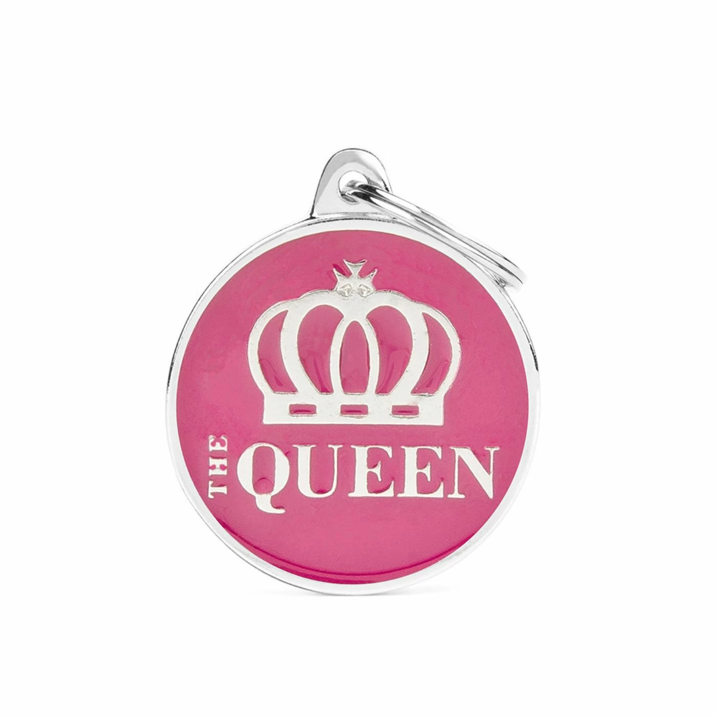 MyFamily Medaglietta Per Cani Personalizzabile Cerchio I’m The Queen 6 MyFamily Medaglietta Per Cani Personalizzabile Cerchio I’m The Queen - immagine 4
