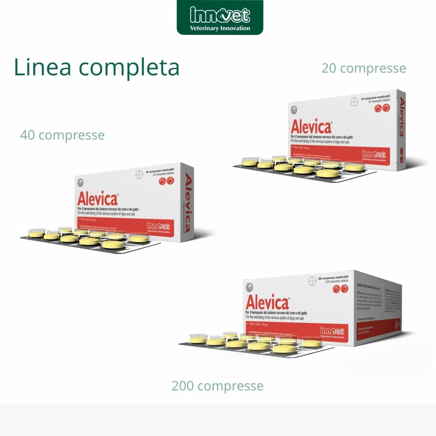 Innovet Alevica® Integratore Compresse Masticabili Per Cani E Gatti 3 Innovet Alevica® Integratore Compresse Masticabili Per Cani E Gatti