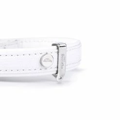 MyFamily Collare Saint Tropez In Similpelle Bianco Per Cani -Alimentazione negozio 9256