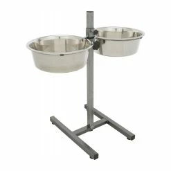 Trixie Bar Alza Ciotole In Acciaio Inox Per Cani -Alimentazione negozio 9333
