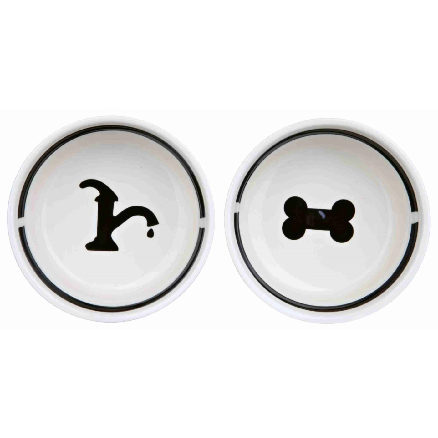 Trixie Set Di Ciotole In Ceramica Con Supporto Per Cani 9 Trixie Set Di Ciotole In Ceramica Con Supporto Per Cani - immagine 7