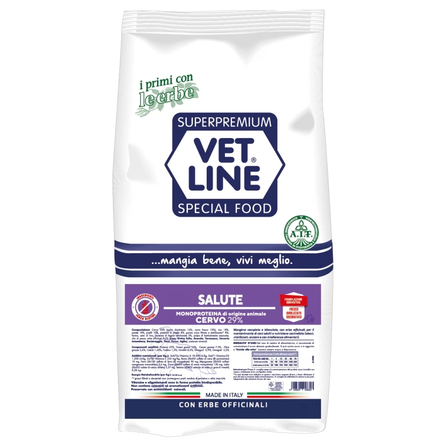Vet Line Linea Salute Cervo Per Cani Adulti VetLine 3 Vet Line Linea Salute Cervo Per Cani Adulti VetLine