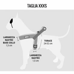 Morso Pettorina Mini Regolabile Splash Per Cani -Alimentazione negozio 9659 1