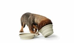 Hunter Ciotole Da Viaggio List In Silicone 350/750ml Beige