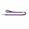Hunter Guinzaglio Fisso Softie In Similpelle Viola Per Cani 2 Hunter Guinzaglio Fisso Softie In Similpelle Viola Per Cani -Alimentazione negozio Guinzaglio da Passeggio Viola Softie Hunter per Cani