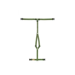 Haqihana Srl Haqihana Pettorina Ad H Verde In Nylon Per Cani